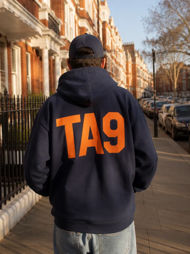 The race winner collection hoodie, worn